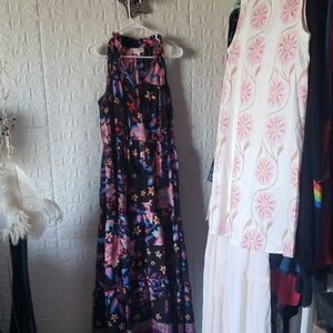 anthropologie boemo maxi dress